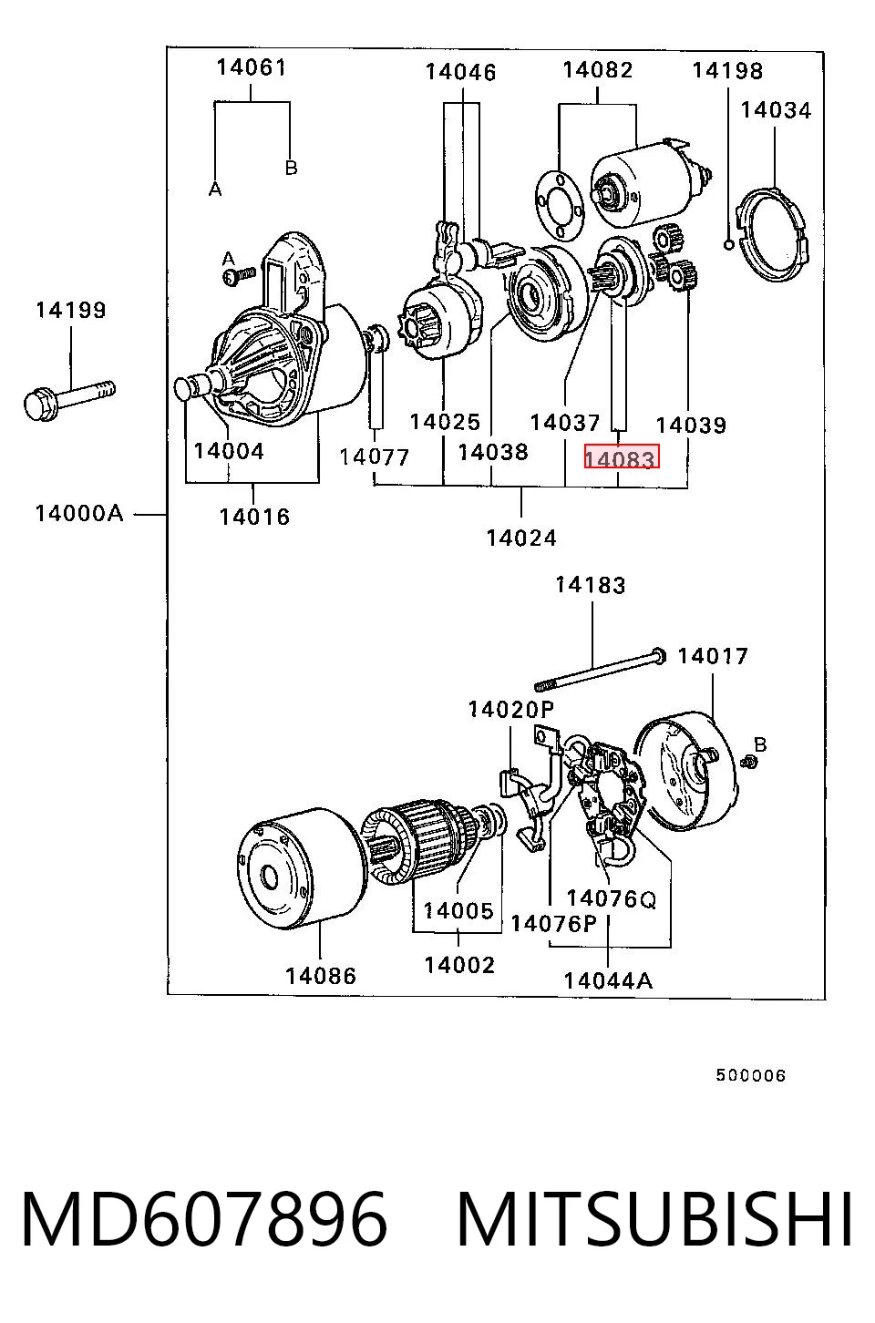 MD607896 MITSUBISHI