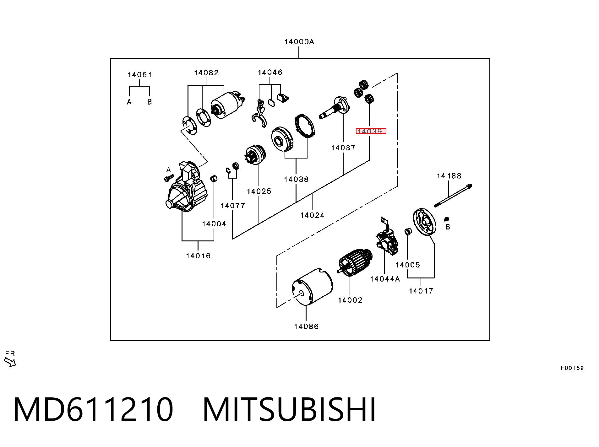 MD611210 Mitsubishi