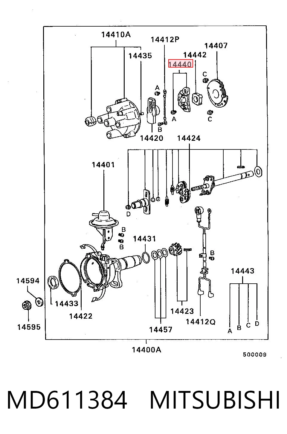 MD611384 Mitsubishi
