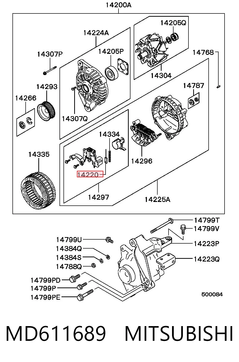 Comprar Escobillas de alternador Cerato  LD