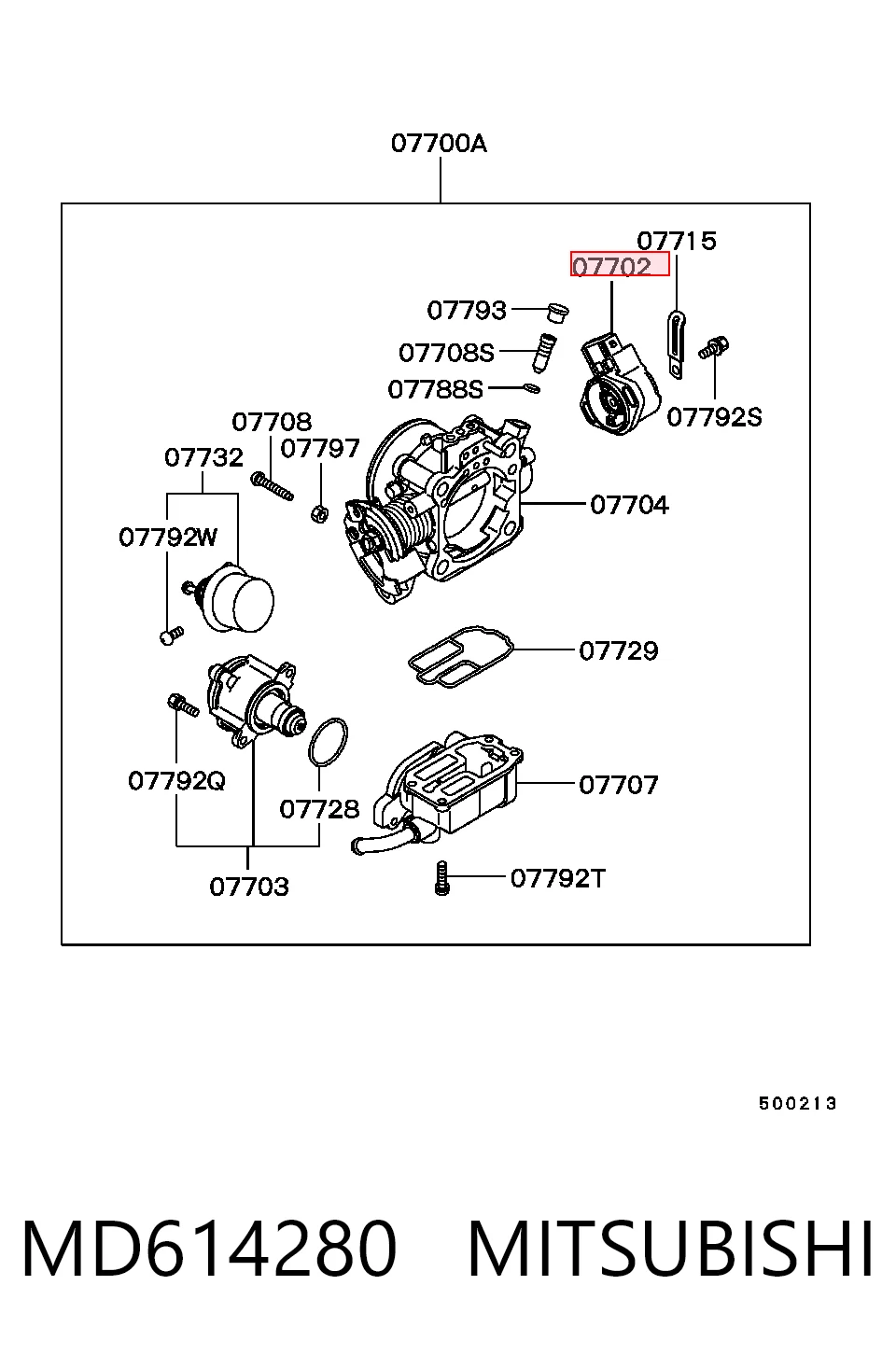 Sensor de aceleración Mitsubishi L 300  (P1T)