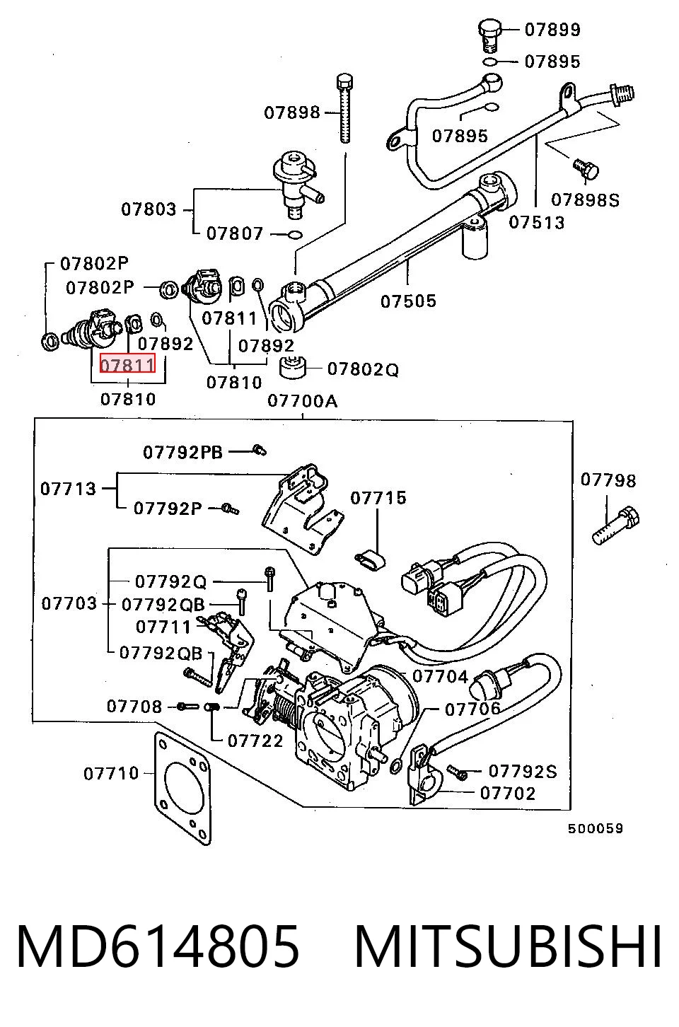 MD614805 Mitsubishi