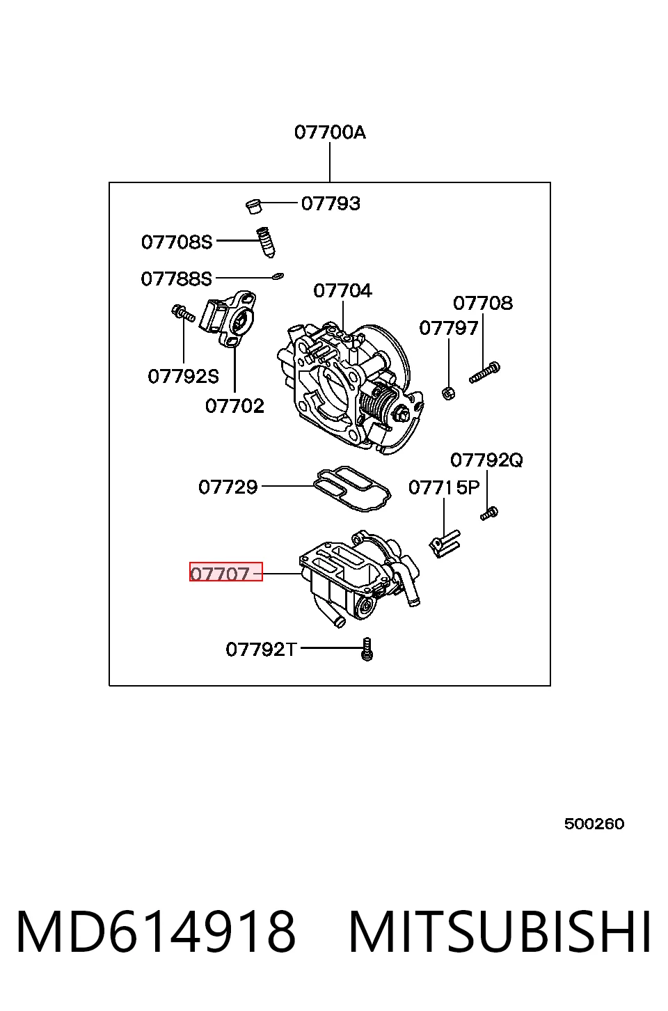 Regulador de ralentí para Mitsubishi Galant VIII EA