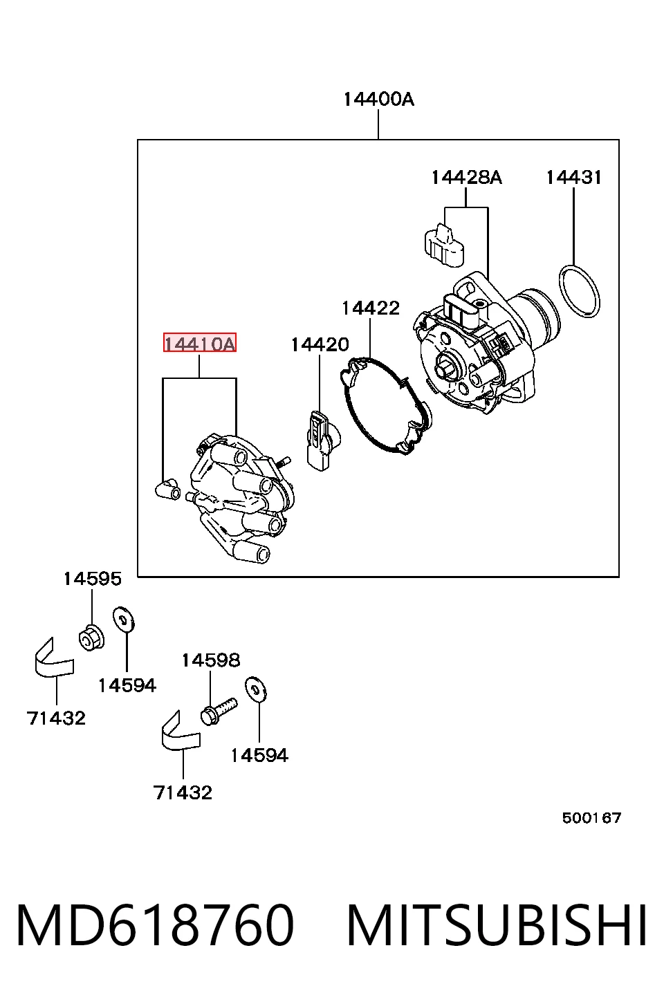 Comprar Tapa de distribuidor de encendido Mitsubishi Galant VII E5A, E7A, E8A