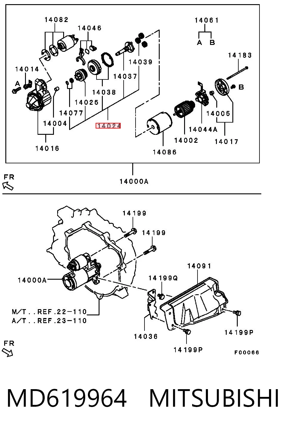 MD619964 MITSUBISHI