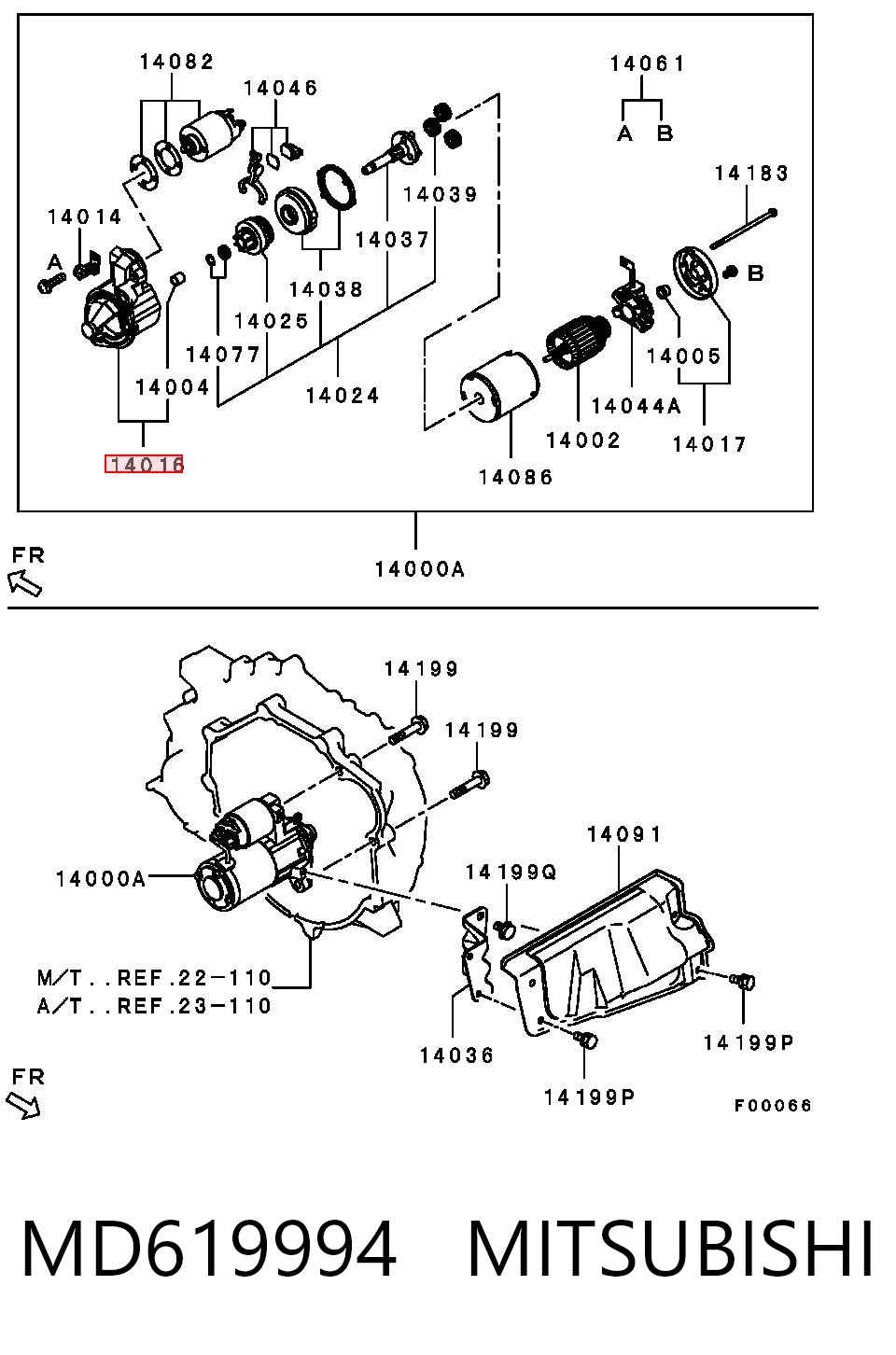 MD619994 Mitsubishi