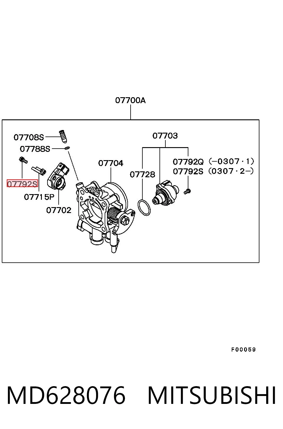 MD628076 MITSUBISHI