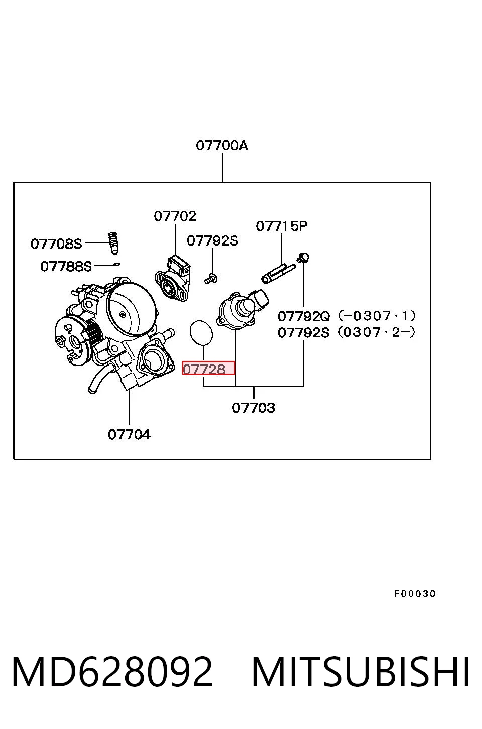 MD628092 Mitsubishi