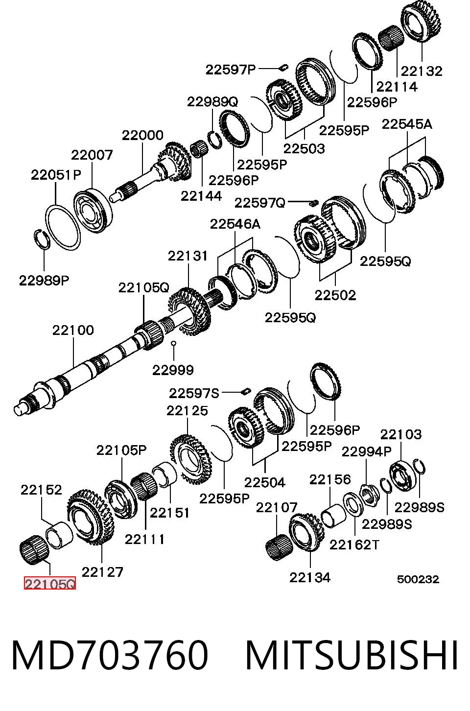 MD703760 Mitsubishi