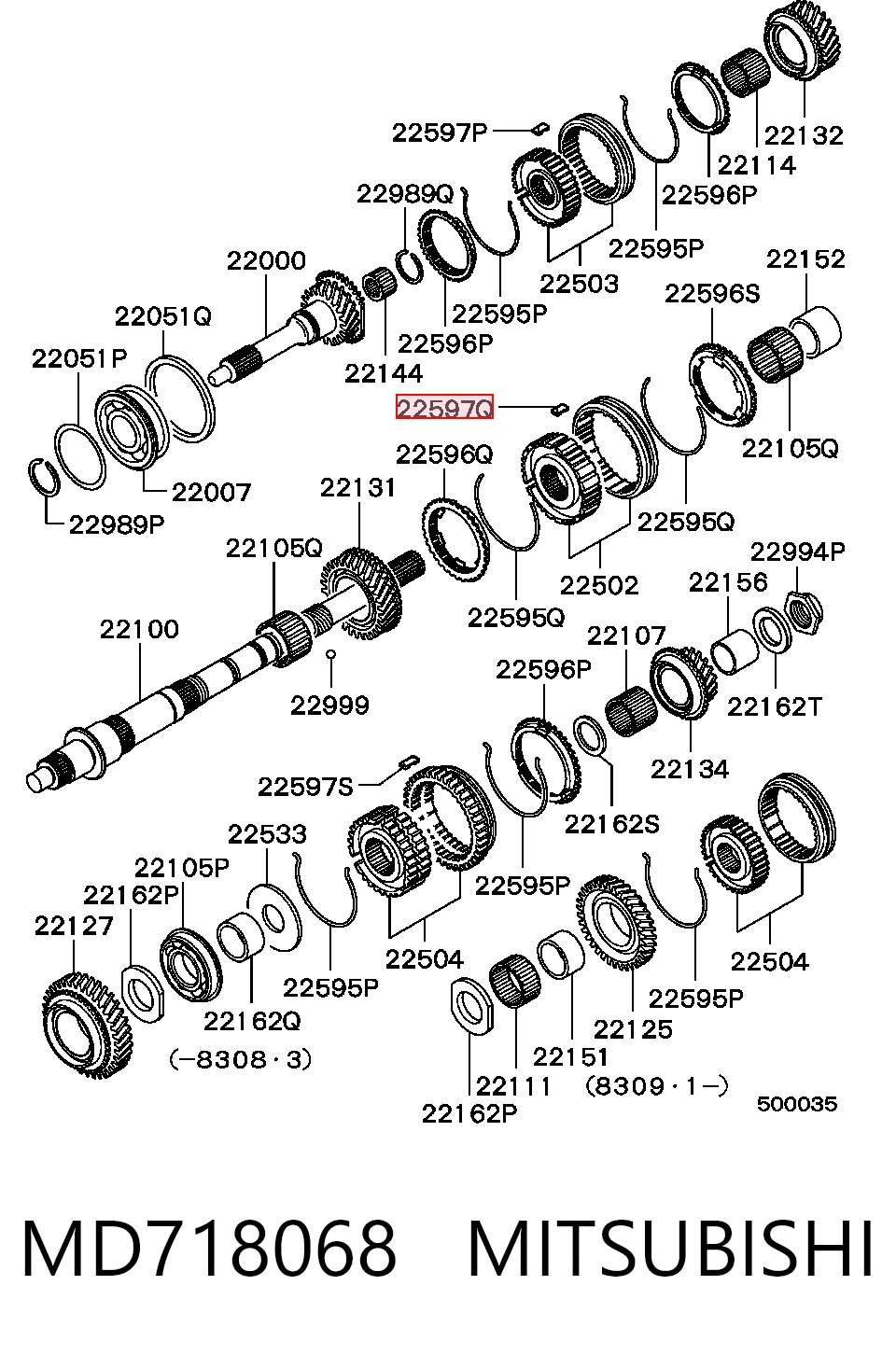 MD718068 Mitsubishi