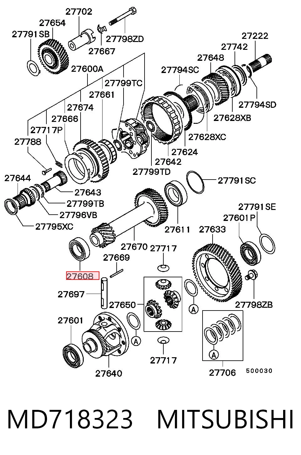 MD718323 Mitsubishi
