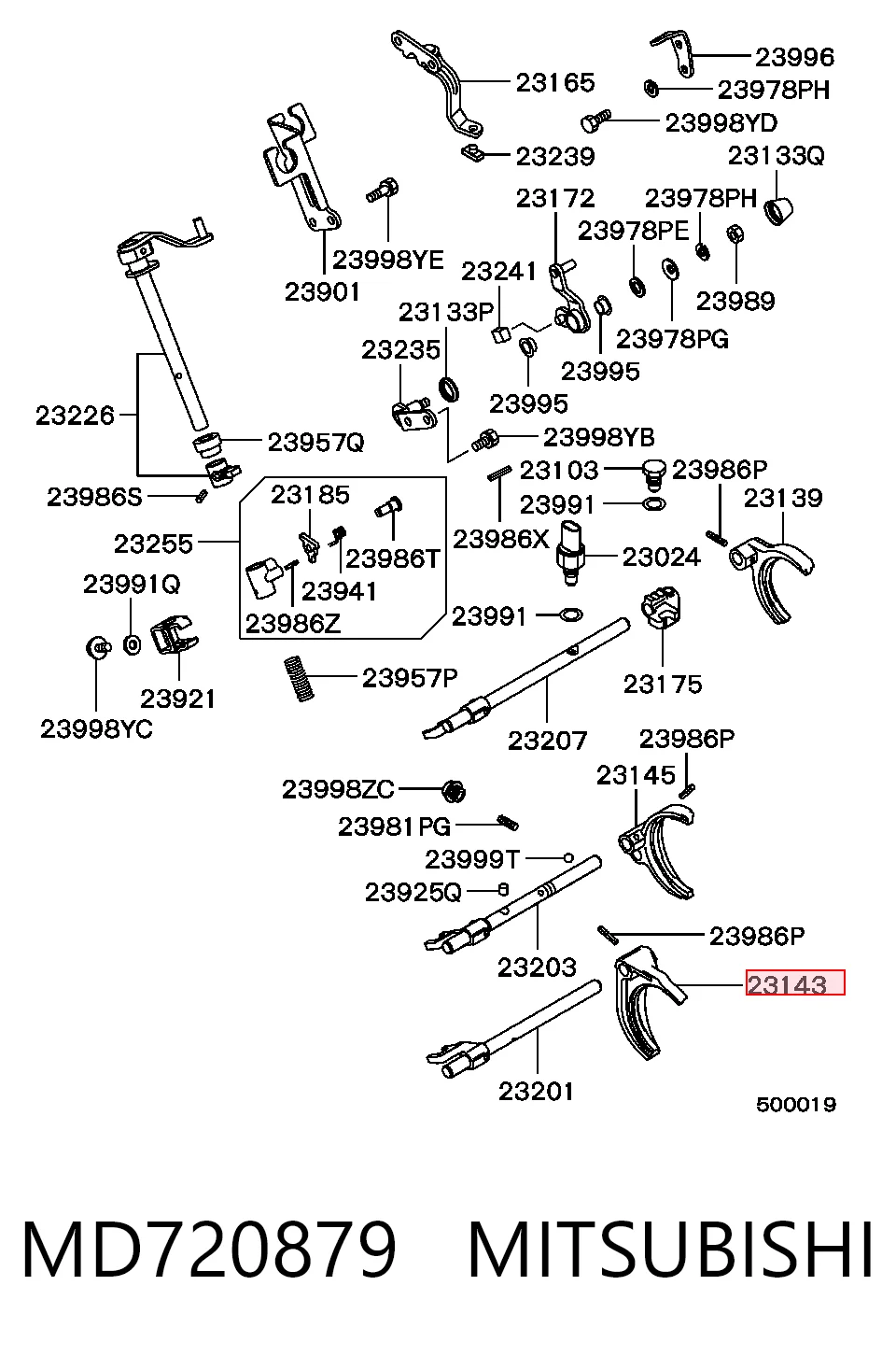 MD720879 Mitsubishi