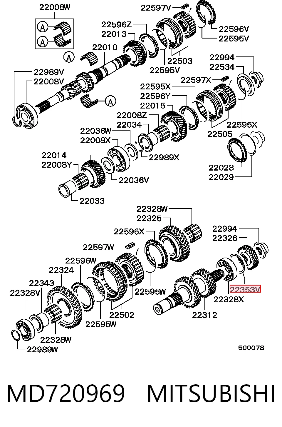 MD720969 Mitsubishi