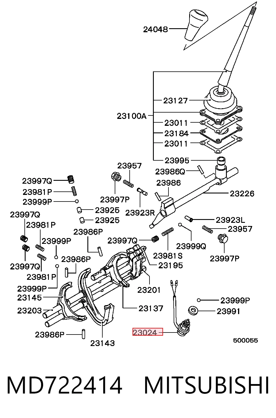 Sensor de marcha atrás Pajero I SUV (1982-1990) original desde 12,98 €