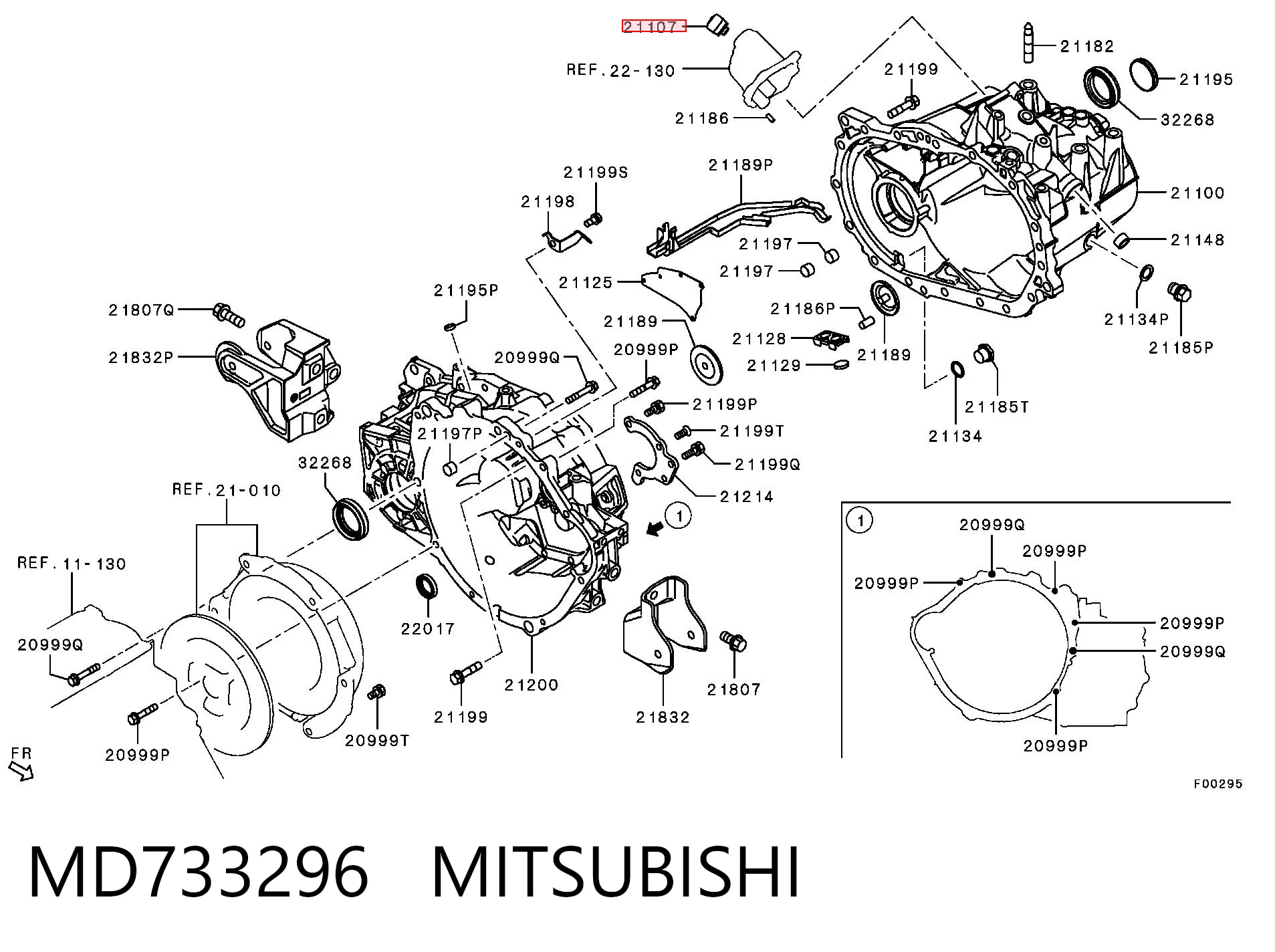 MD733296 Mitsubishi