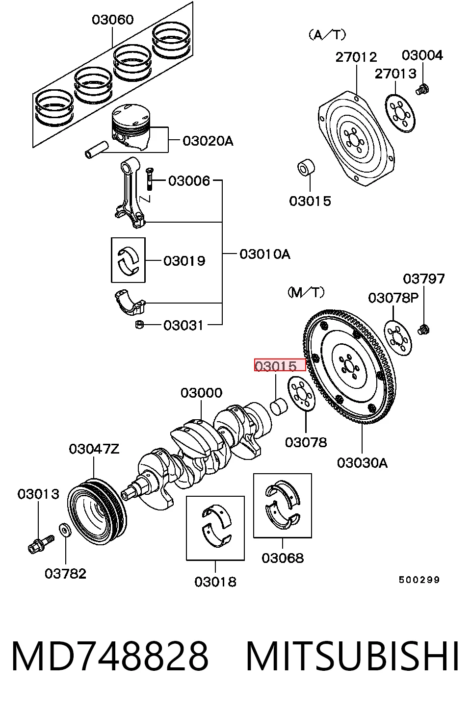 MD748828 Mitsubishi