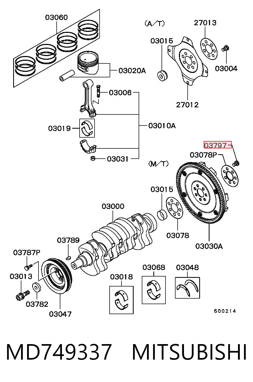 MD749337 Mitsubishi