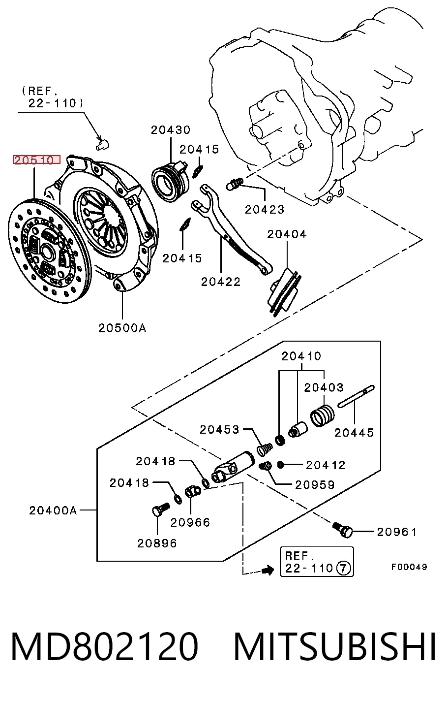 Disco de embrague SMB919426 Chery