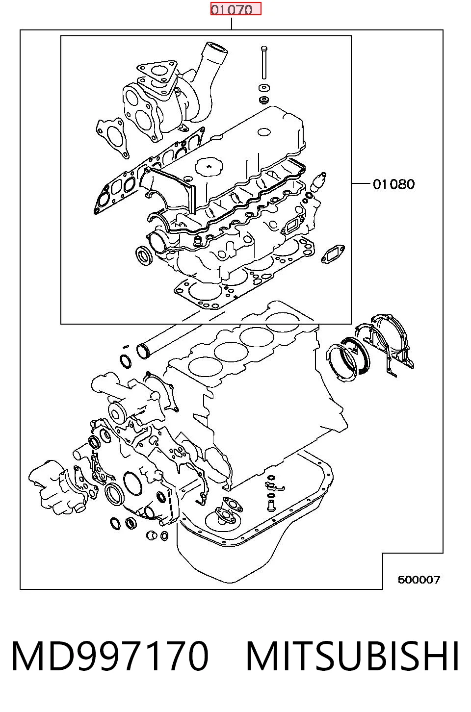 MD997170 Mitsubishi