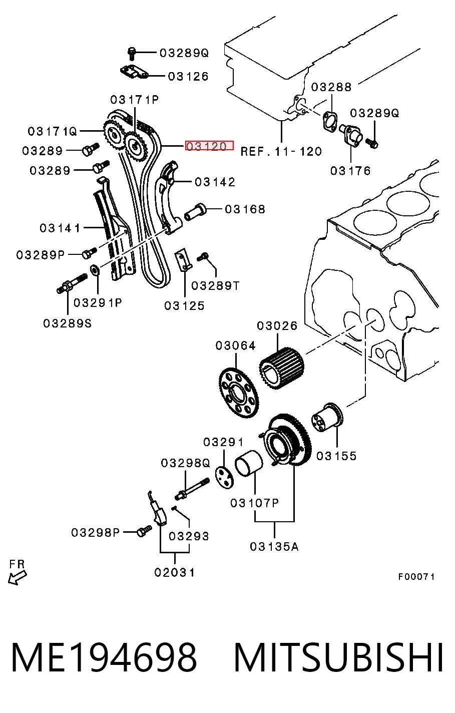 Comprar Cadena de distribución motor Pajero IV V90