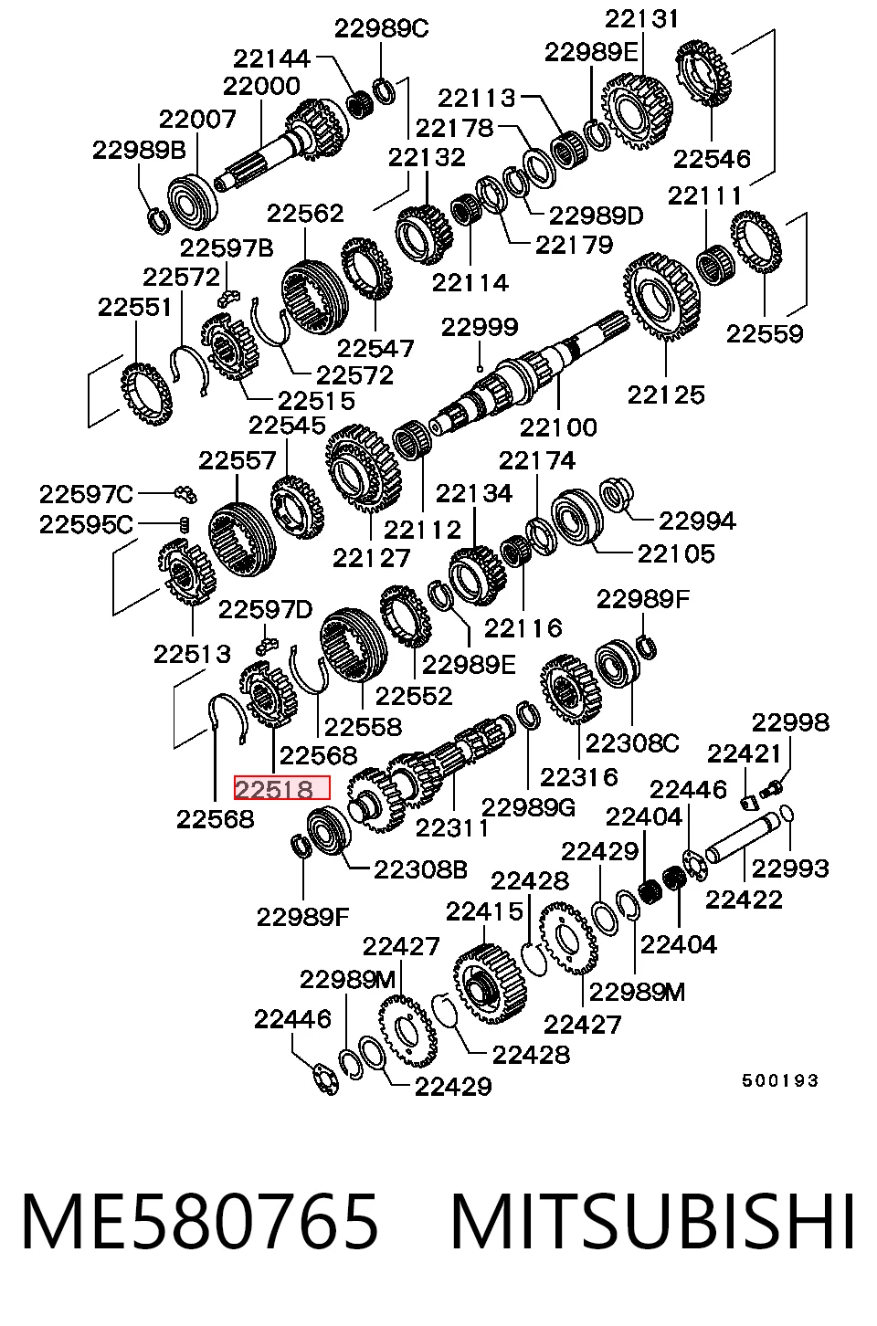 ME580765 Mitsubishi