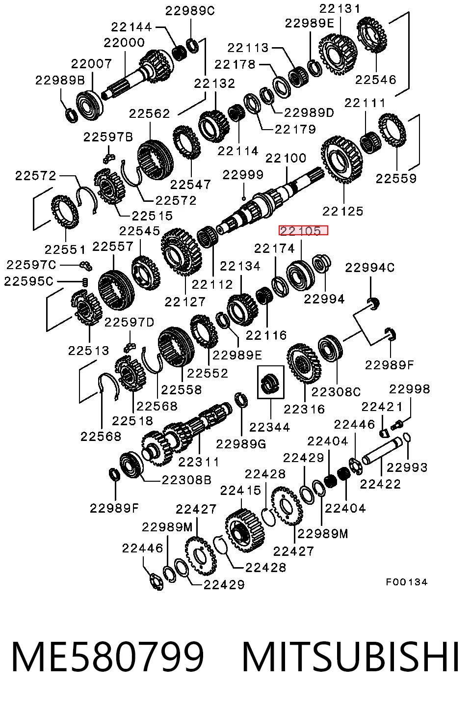 ME580799 Mitsubishi