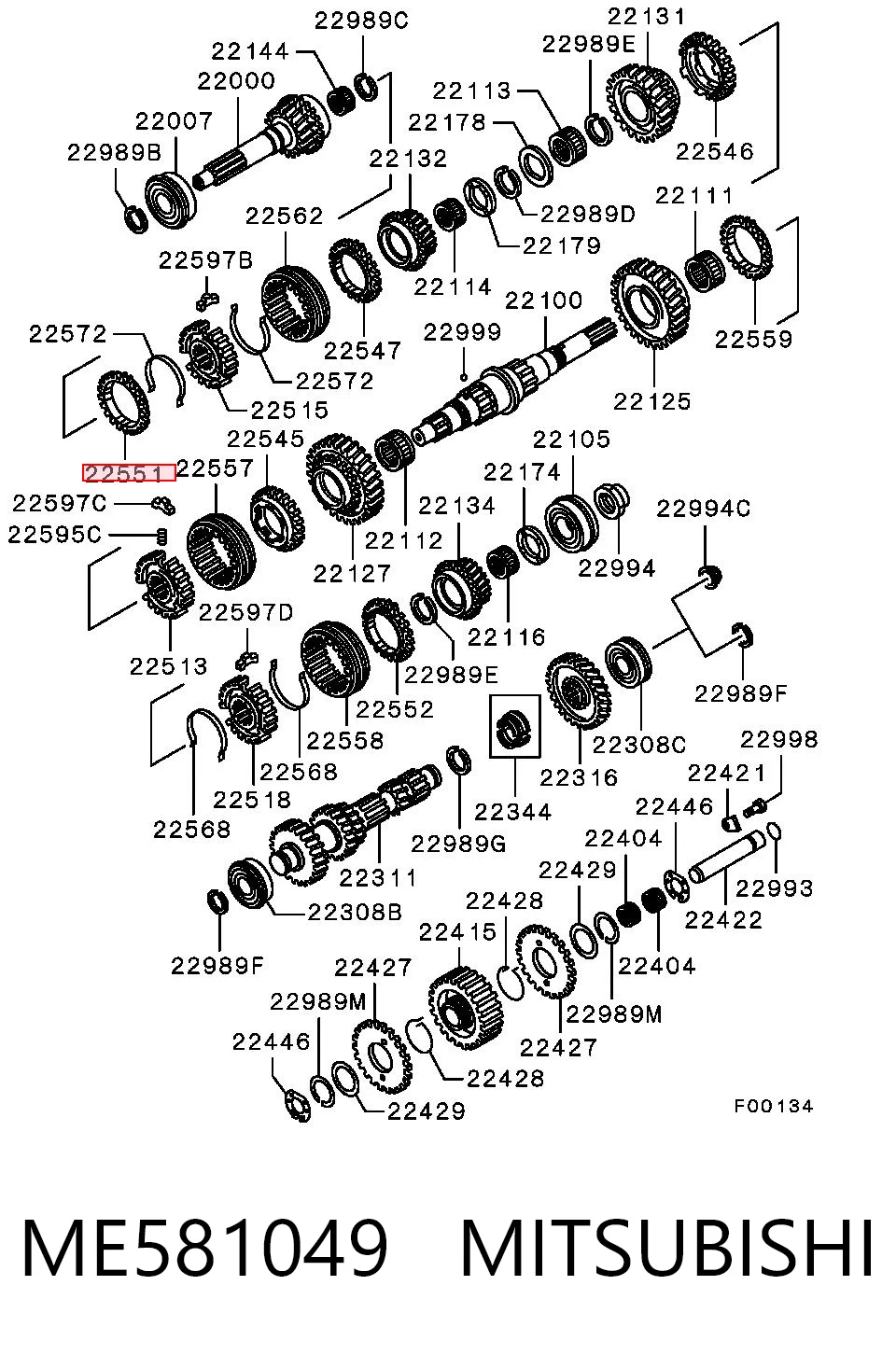 ME581049 Mitsubishi