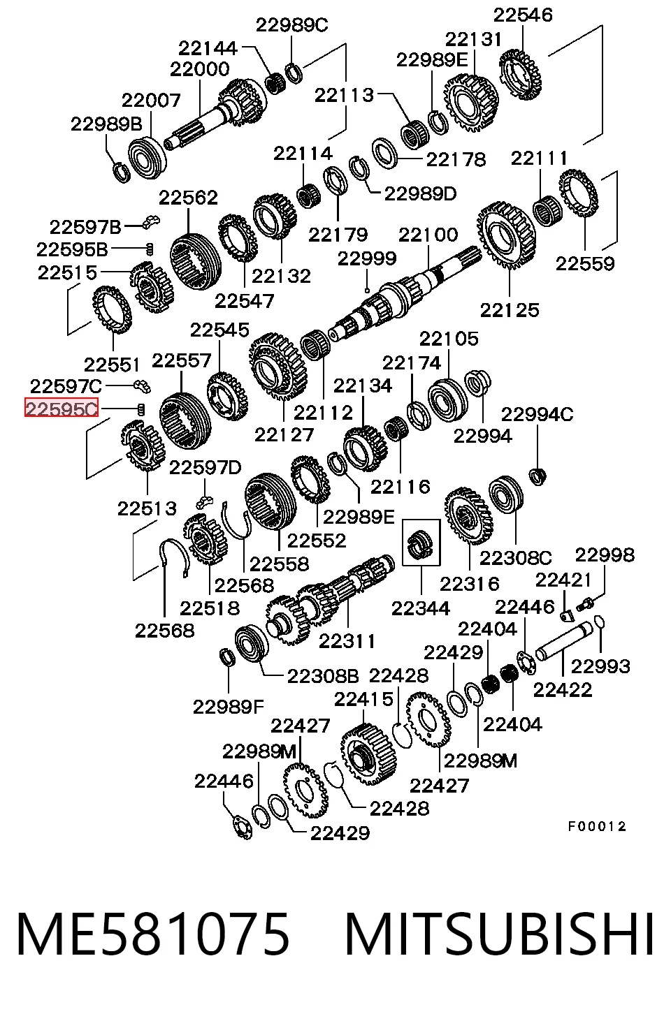 ME581075 Mitsubishi