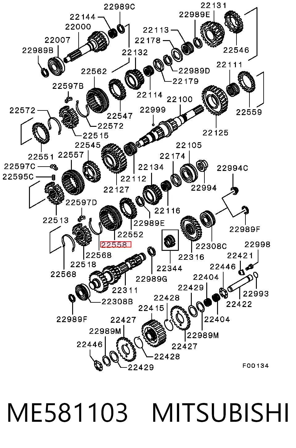 ME581103 Mitsubishi