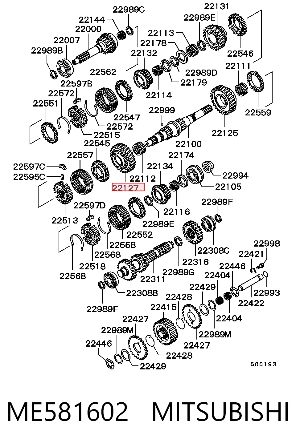 ME581602 Mitsubishi