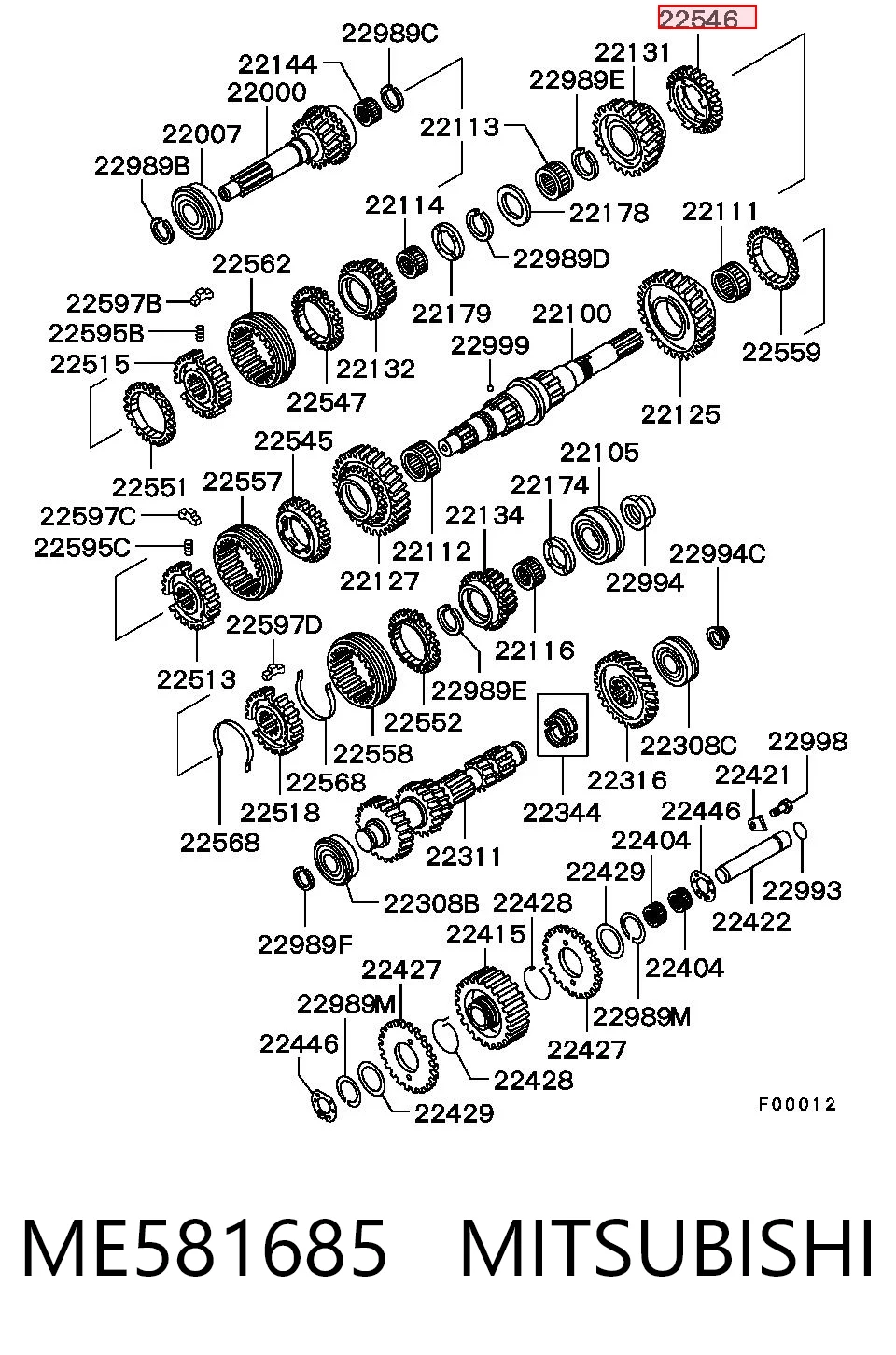 ME581685 Mitsubishi