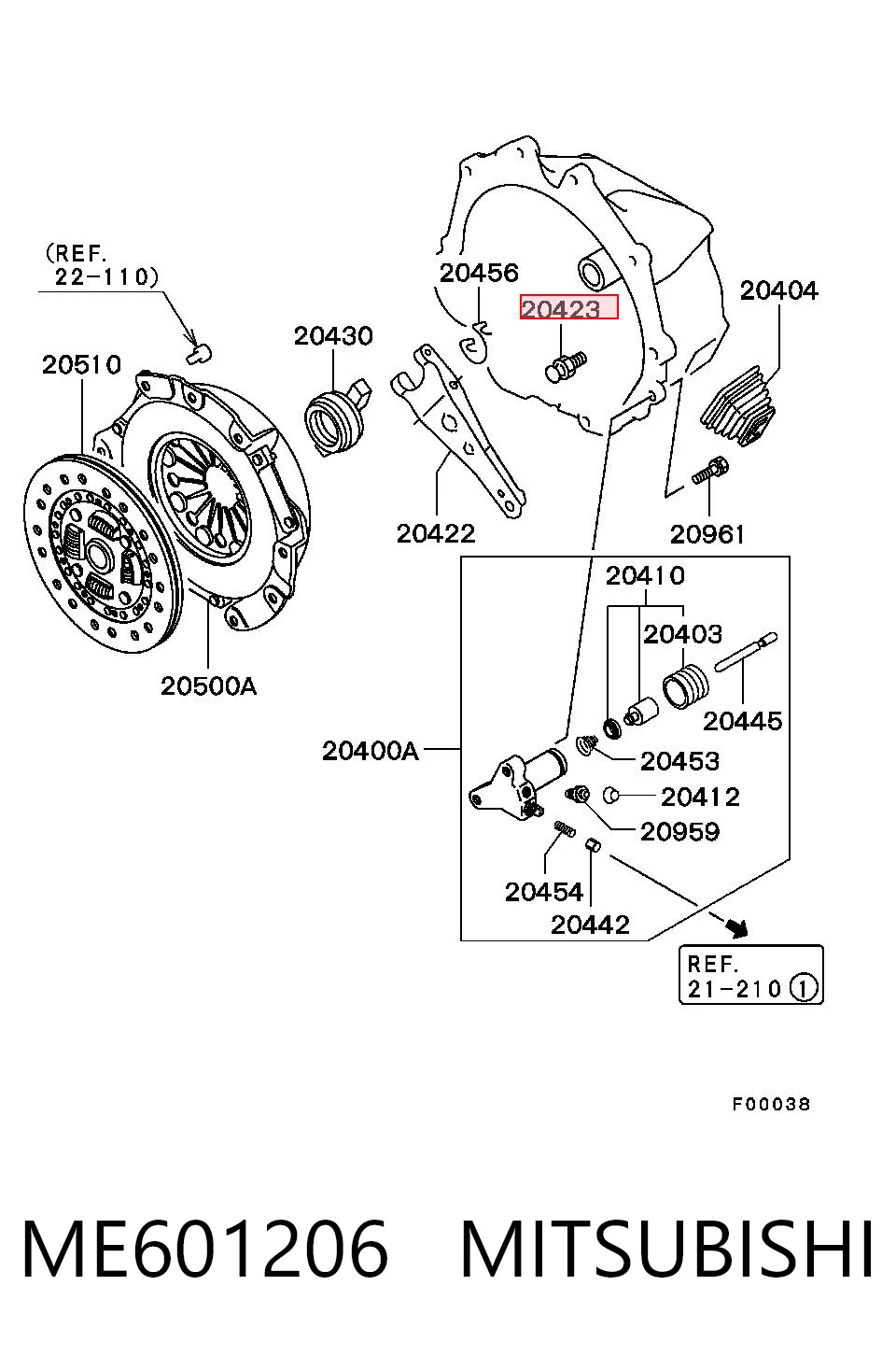 ME601206 Mitsubishi