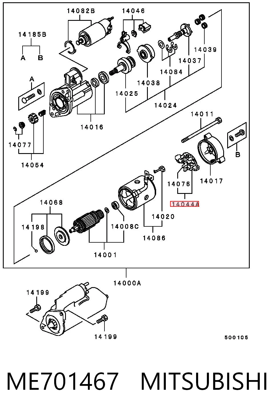 ME701467 Mitsubishi