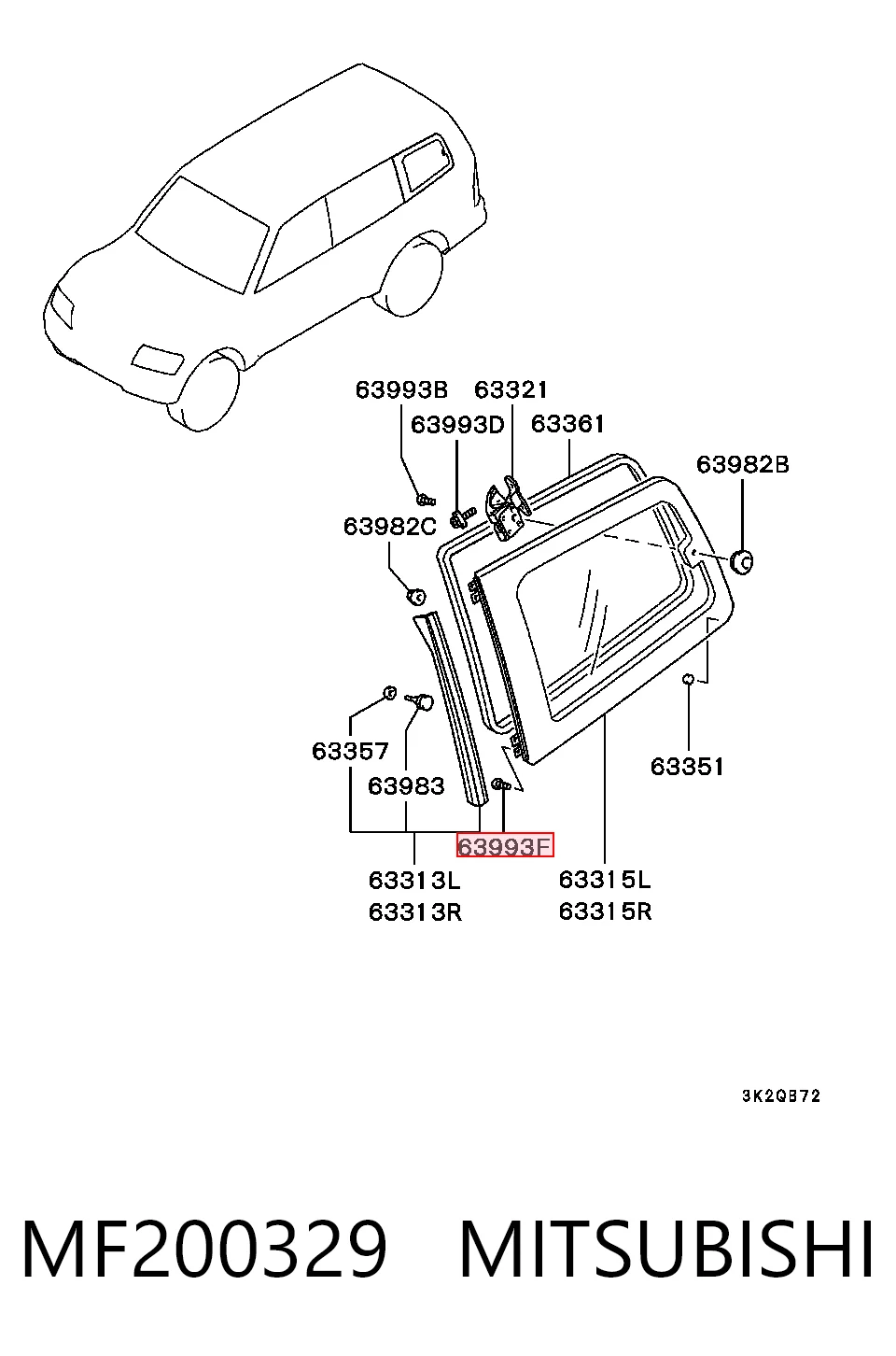 MF200329 Mitsubishi