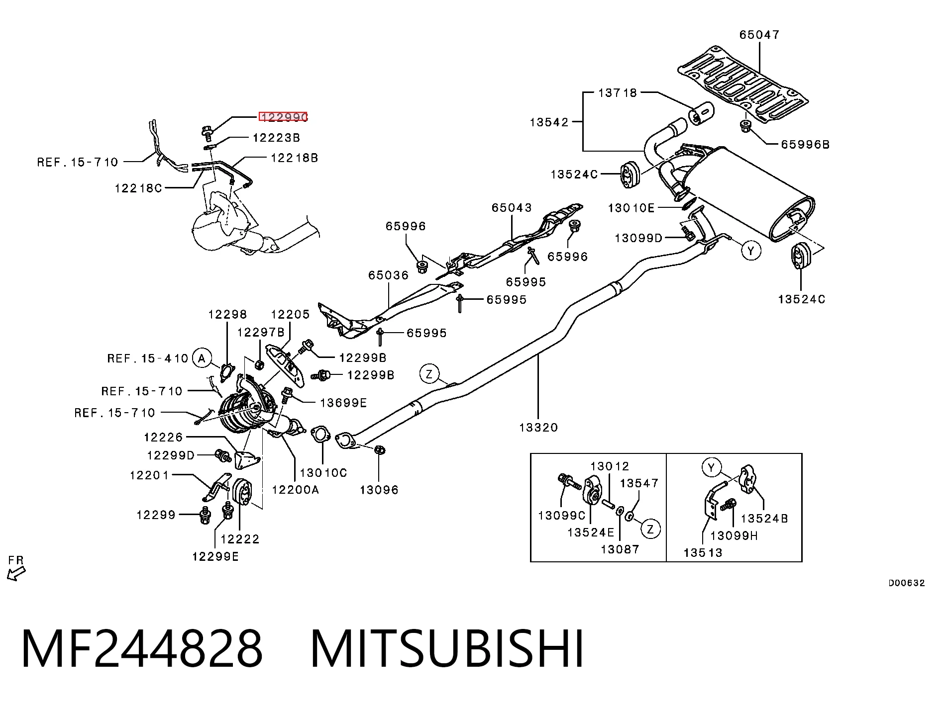 MF244828 Mitsubishi