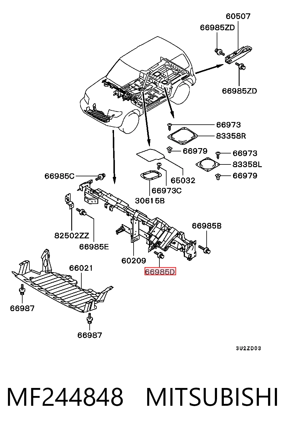 MF244848 Mitsubishi