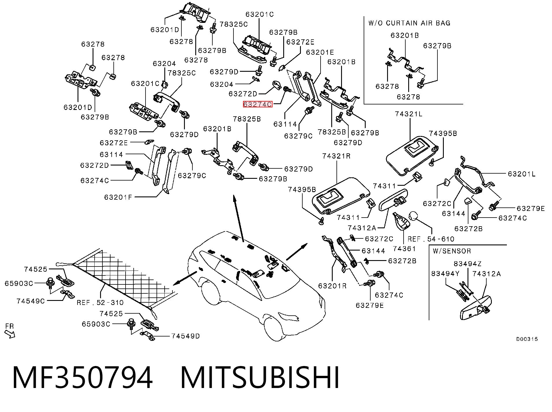 MF350794 Mitsubishi