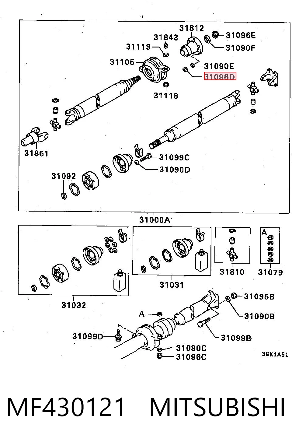 MF430121 Mitsubishi