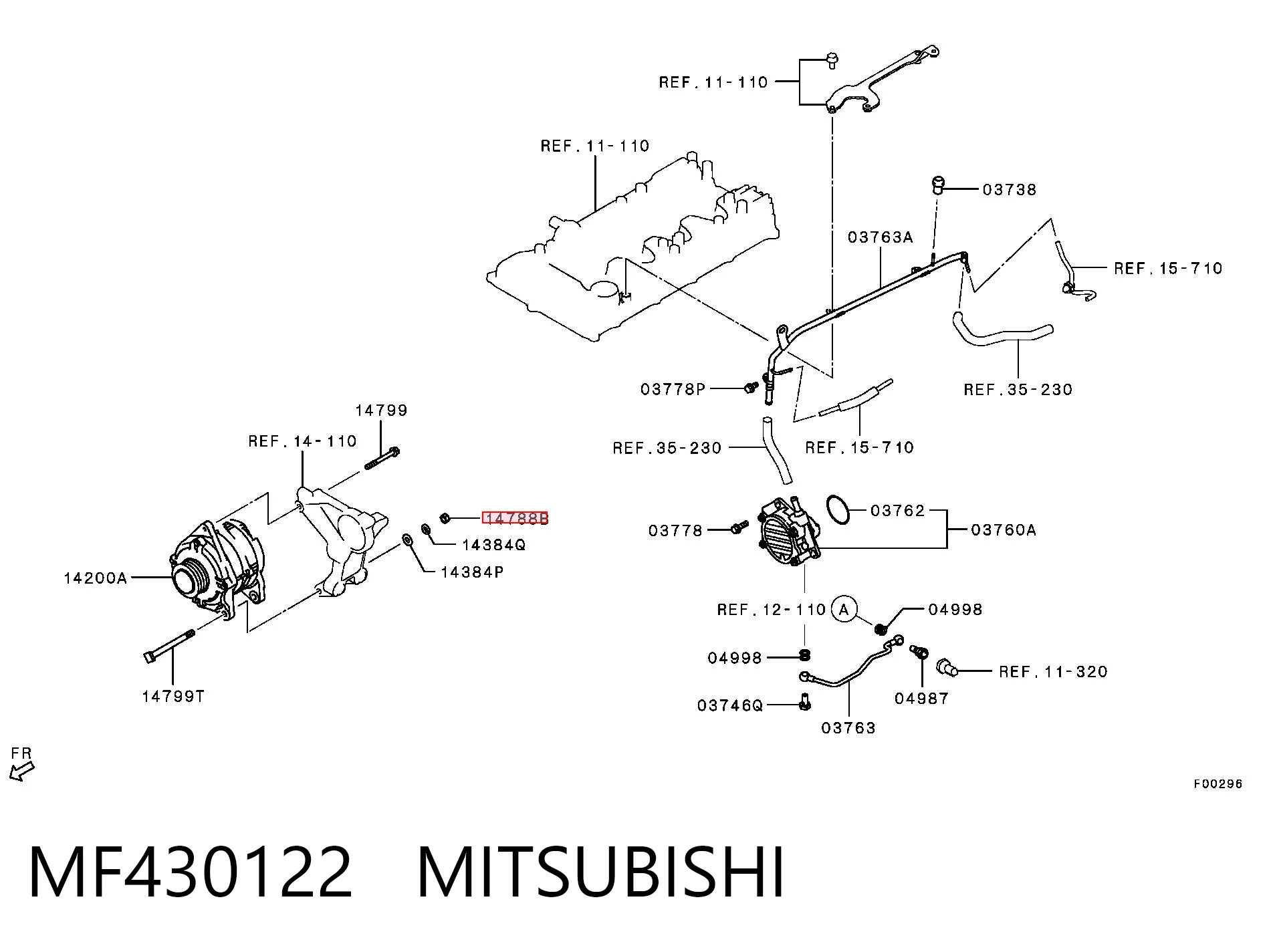 MF430122 Mitsubishi