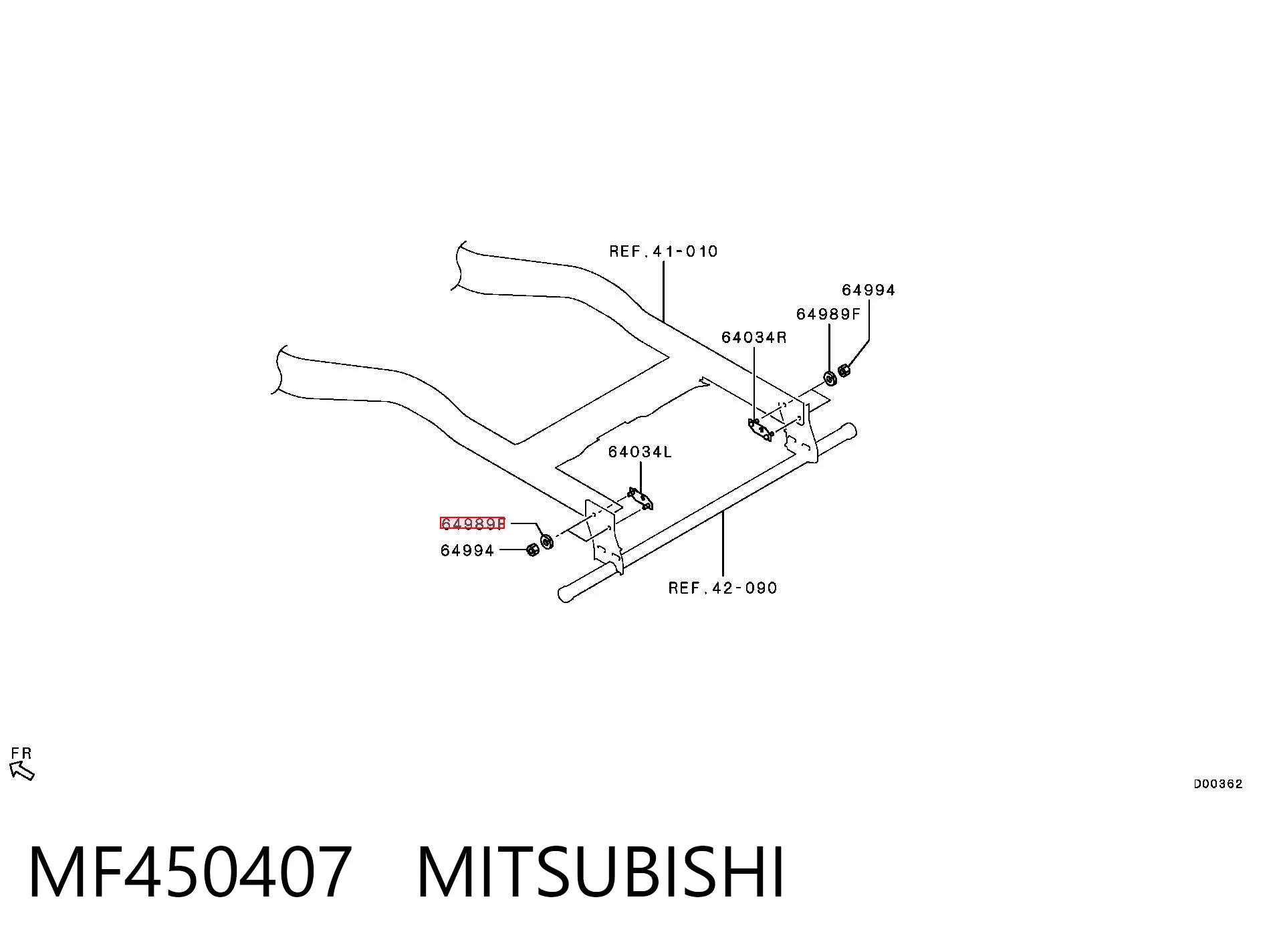 MF450407 Mitsubishi