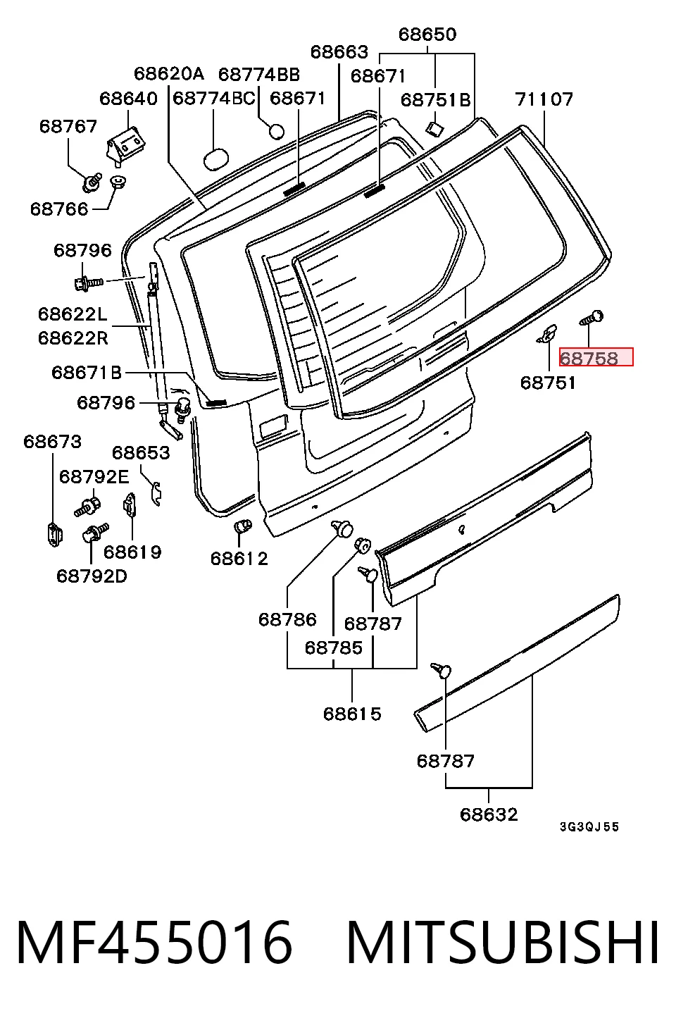 MF455016 Mitsubishi