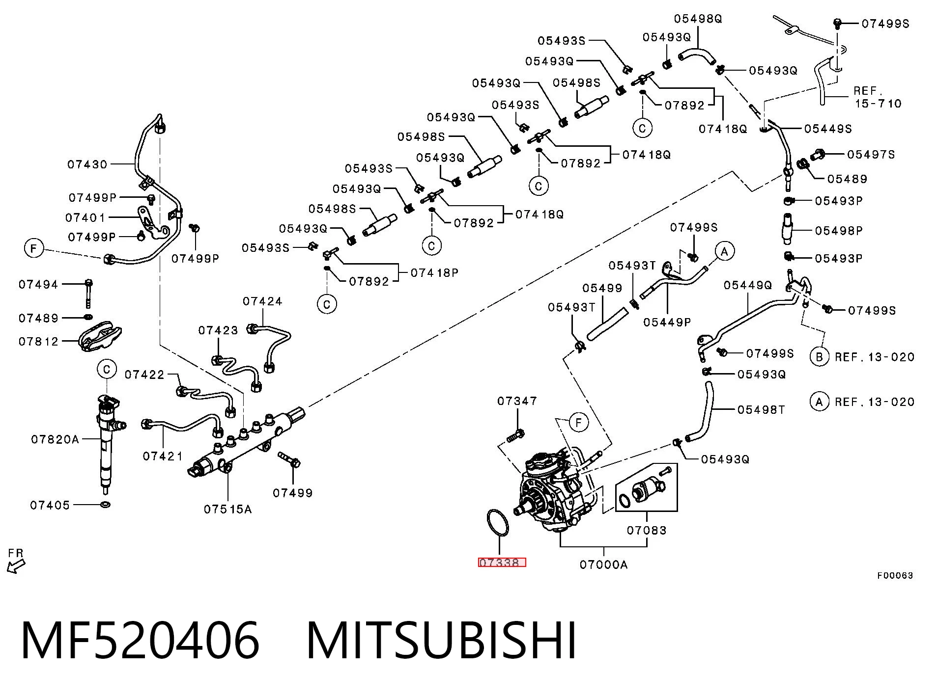 MF520406 Mitsubishi