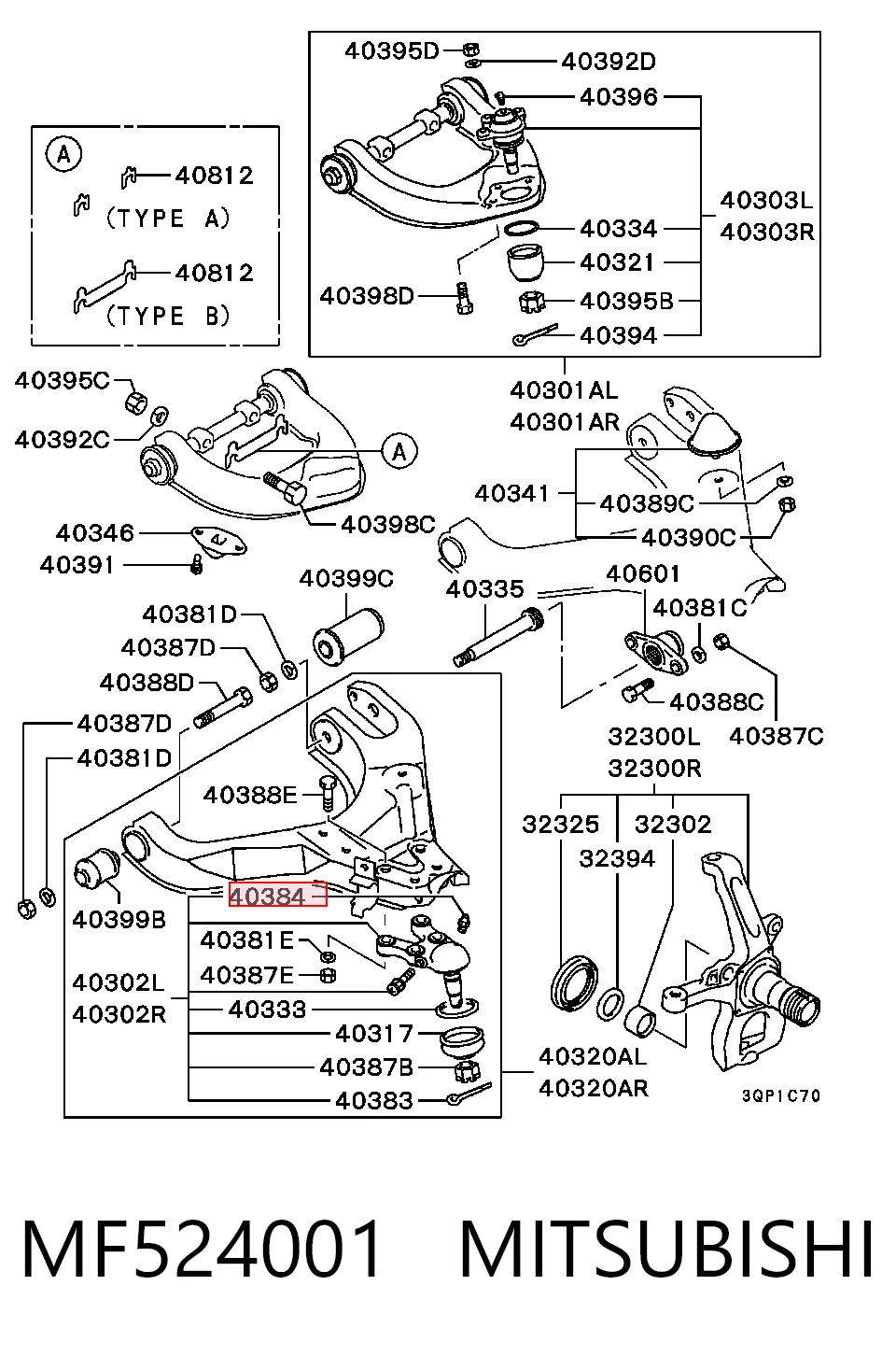 MF524001 Mitsubishi