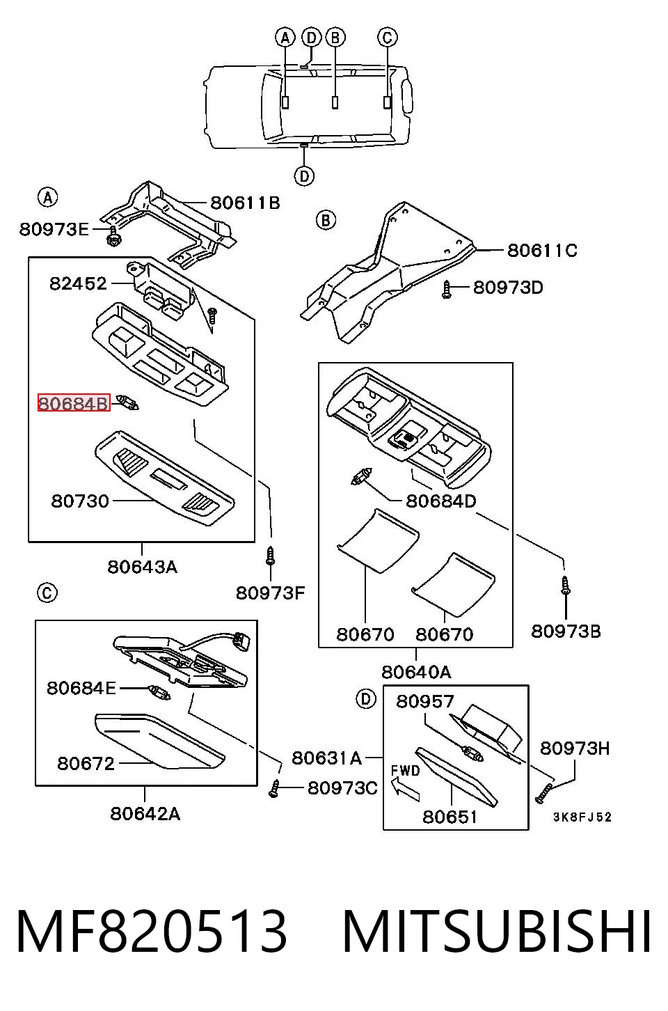 MF820513 Mitsubishi