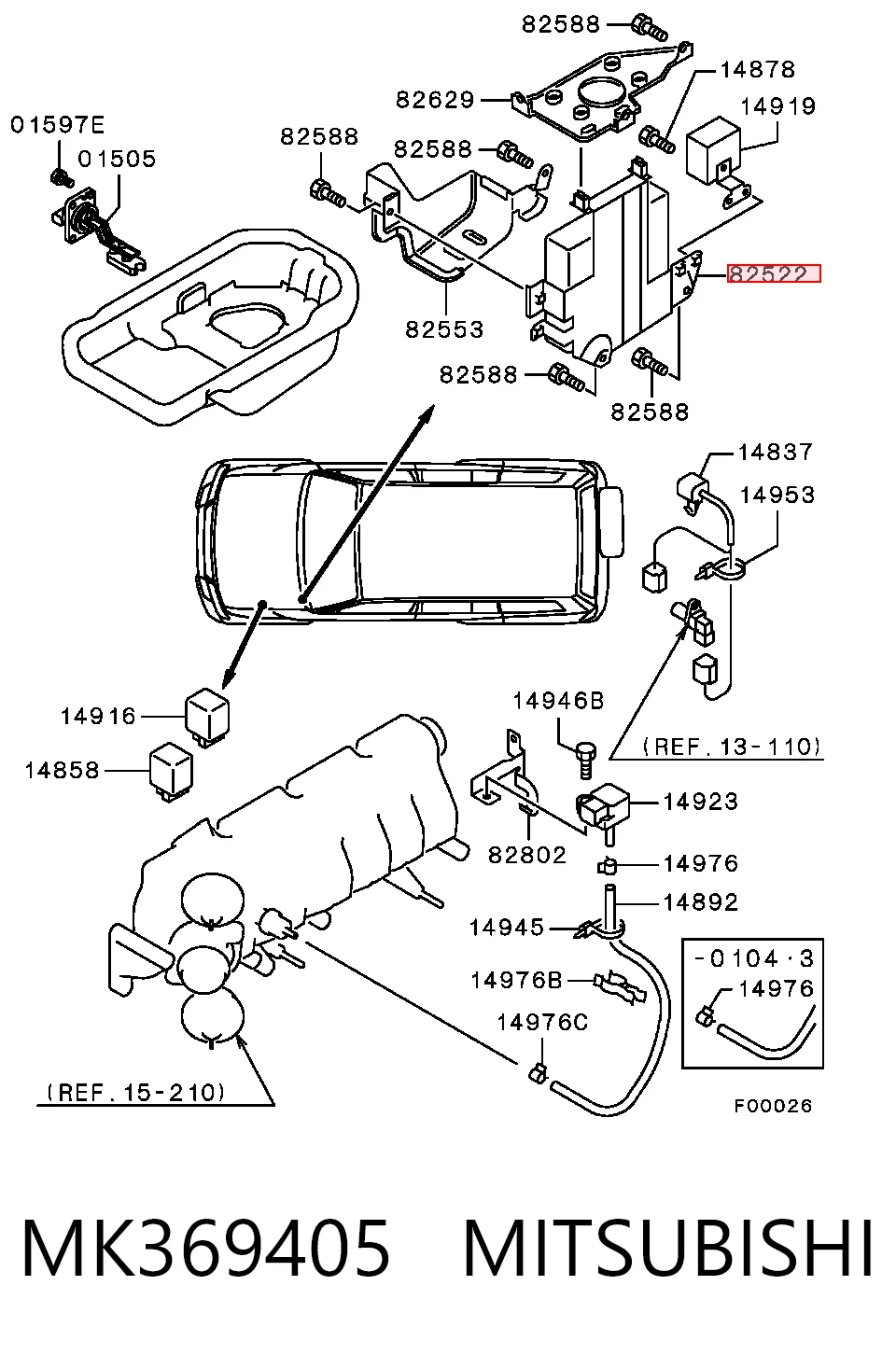 MK369405 MITSUBISHI