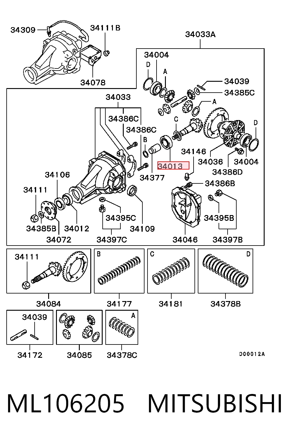 ML106205 Mitsubishi