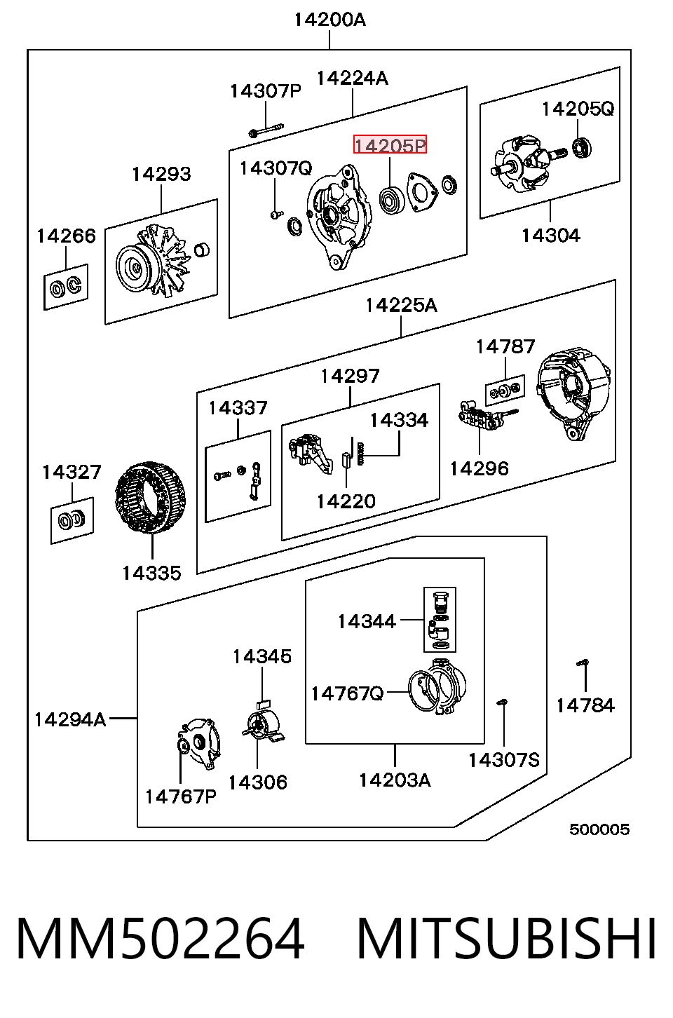 MM502264 Mitsubishi