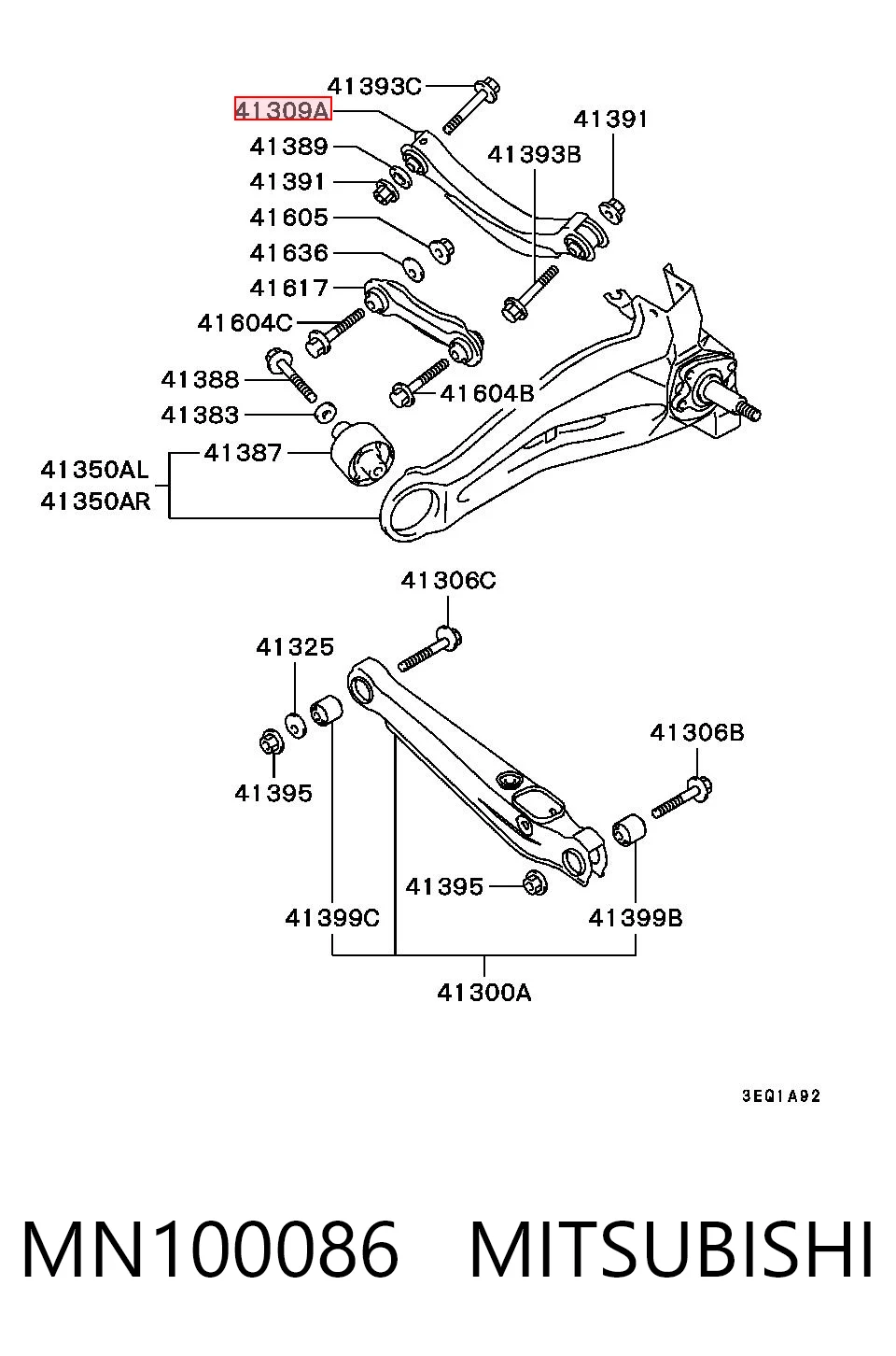 MN100086 Mitsubishi