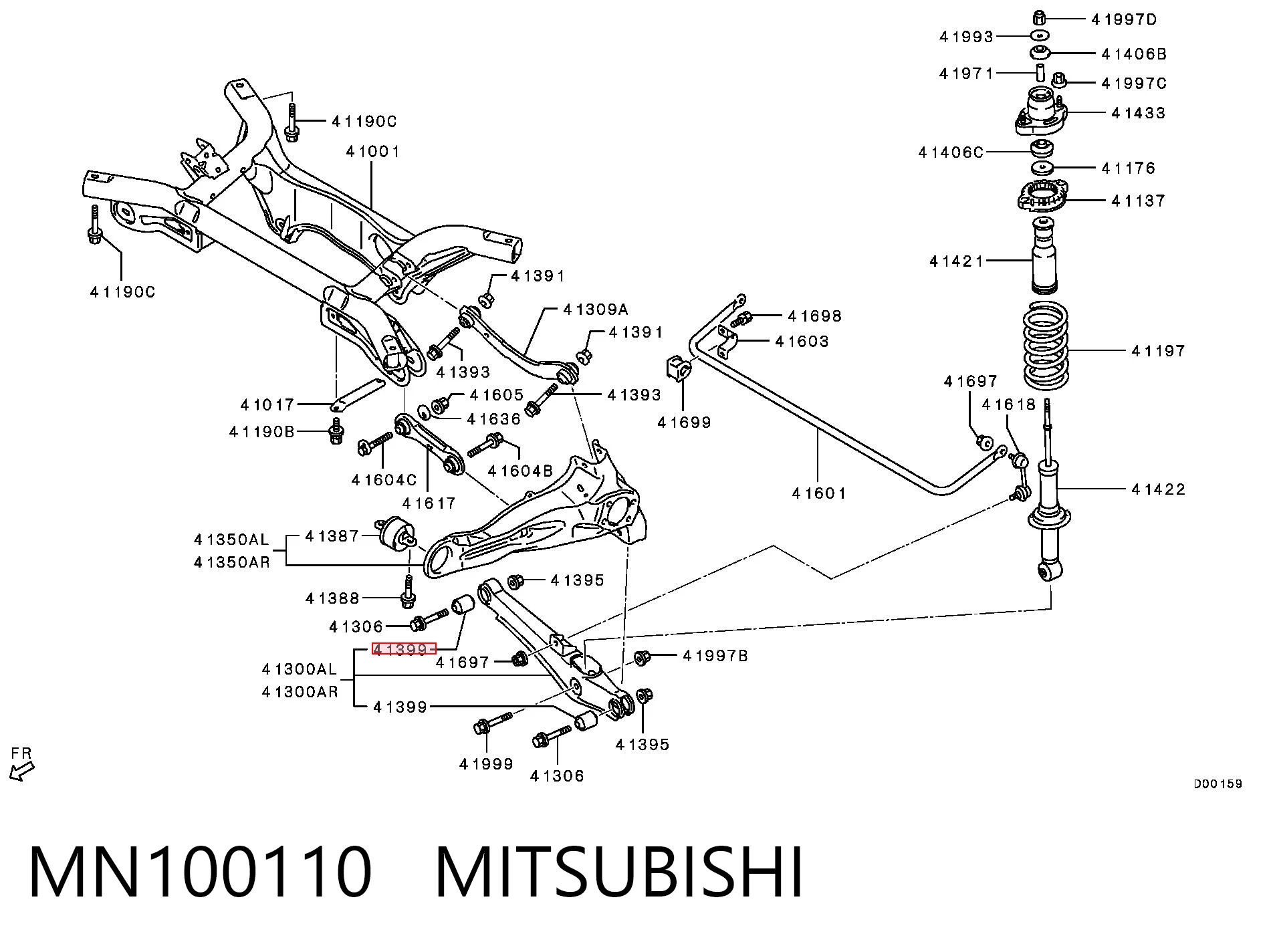 MN100110 Mitsubishi