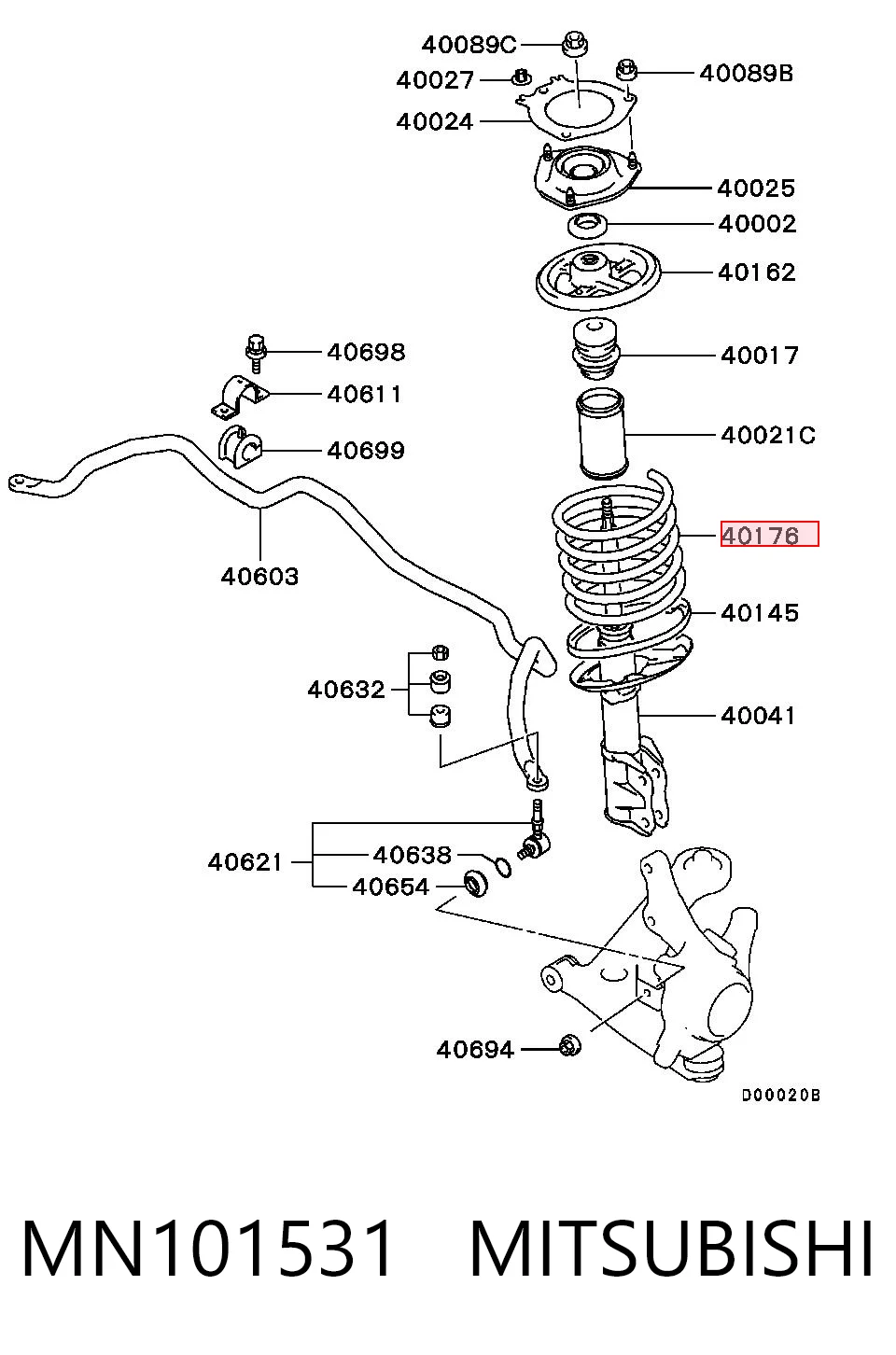 MN101531 Mitsubishi